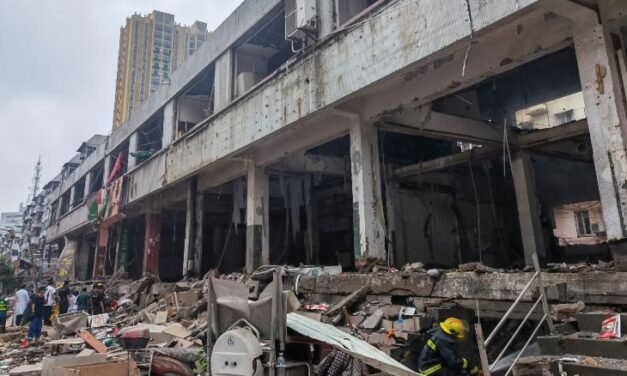 چین کےصوبہ ہوبی میں گیس دھماکے سے 11 افراد ہلاک ، 140 زخمی