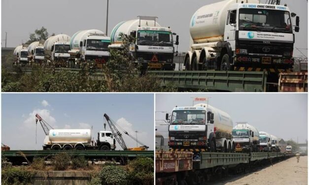 ریلوے نے 30ہزار ٹن سے زیادہ لکوئیڈمیڈیکل آکسیجن پہنچائی