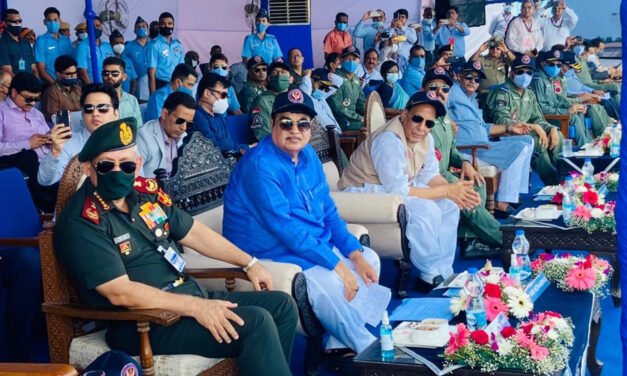 راج ناتھ اور گڈکری نے شاہراہ پرتعمیرہوائی پٹی کا افتتاح کیا