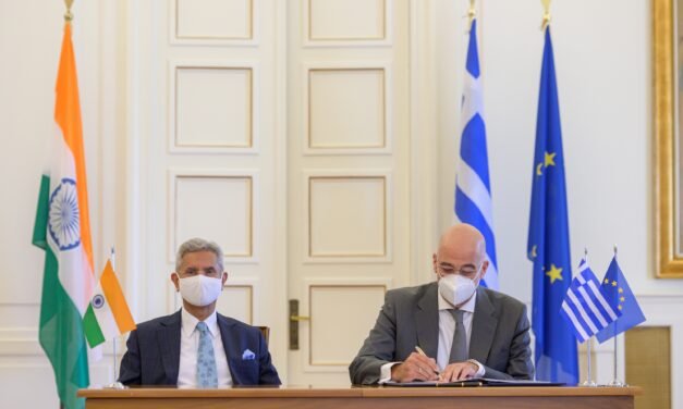 ہندوستان اور یونان نے دو معاہدوں پر  کئے دستخط