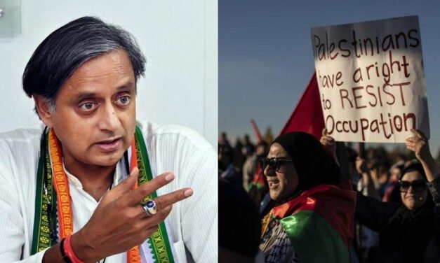 حماس کی مذمت، لیکن فلسطینیوں کا احترام بھی ضروری: تھرور